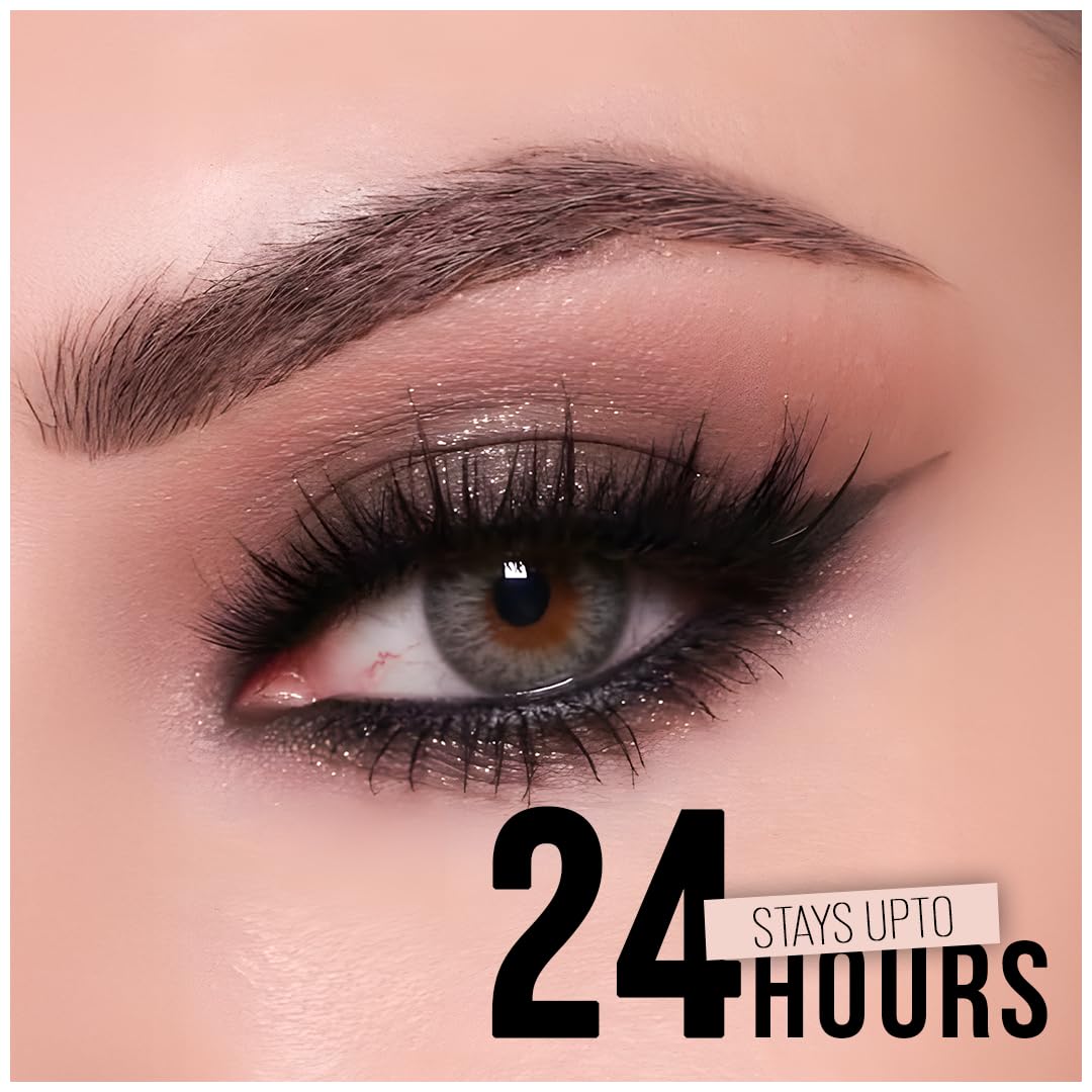 Million Colors Waterproof Mystic Black Kajal | Infused with Chamomile, Castor and Aloevera Oil | Smudge Proof & Long-Lasting | One Swipe Application - Rich Color Payoff | Stays Upto 24HR