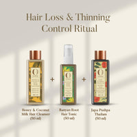 Ohria Ayurveda Honey & Coconut Milk Hair Cleanser | Free from Sulfates, Parabens & Silicones | Ayurvedic Ingredients | Hydrates & Revitalizes Dry, Damaged Hair | For All Hair Types | 50ml