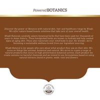 Khadi Natural Powered Botanics Moroccan Argan Shampoo 310ml, For Dry Hair, Reduces Frizz, Paraben, Silicone and Sulphate Free