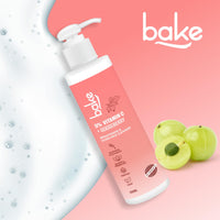 BAKE 5% Vitamin C Face Wash for Pigmentation & Skin Brightening with Gooseberry | Daily Glow Face Wash | All Skin Types | For Women & Men (100 ml)