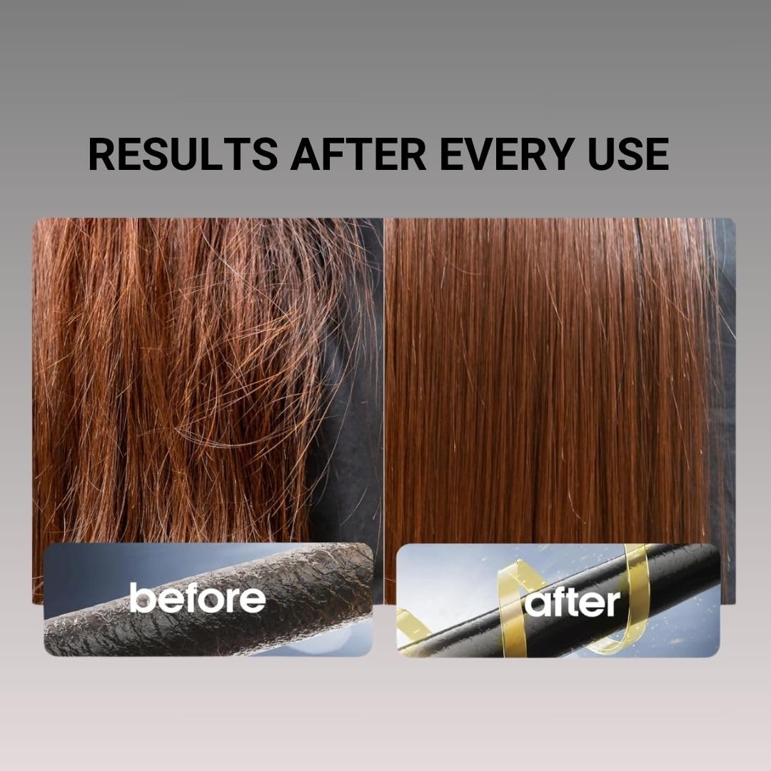 Yapidra Anti-Frizz Hair Serum with SPF 30 | Smoothens, Controls Frizz & Protects from UV | Lightweight Frizz Control Complex for Silky, Shiny Hair | Suitable for All Hair Types (30ml)