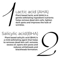 Brillare 2% Salicylic & Lactic Acid Face Wash | Deep Cleansing, Oil Control & Acne Care | With Zinc for Oily & Sensitive Skin (100ML)