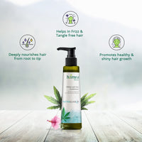 Hampa Nutraelixir Floral Conditioner 200Ml For Frizz And Tangle Free Hair, Naturally Smooth And Shiny, With Hemp, Hibiscus,Fenugreek & Chamomile-No Toxin-Sulphate, Paraben And Silicone Free, 1 Count