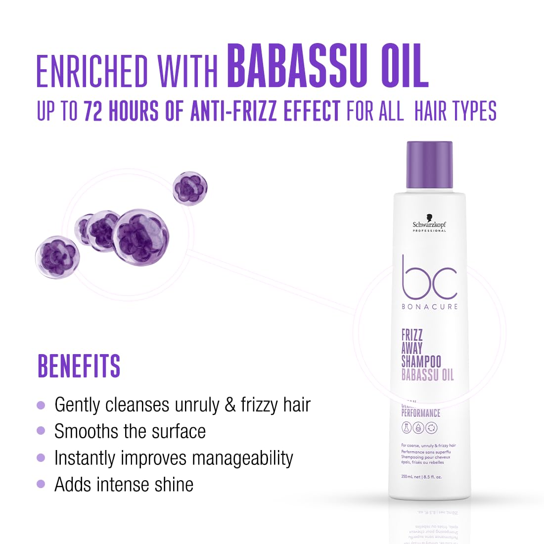 Schwarzkopf Professional New Bonacure Vegan Keratin Range - Treatment(200ml) + New Bonacure Vegan Keratin Shampoo (250 ml) - Clean Combo