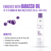 Schwarzkopf Professional New Bonacure Vegan Keratin Range - Treatment(200ml) + New Bonacure Vegan Keratin Shampoo (250 ml) - Clean Combo