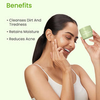 Earth Rhythm Matcha Green Tea Makeup Remover Cleansing Balm | Cleanse Makeup, Removes Excess Oil & Dirt, Detoxifies & Clear Pores | For All Skin Type | Men & Women – 40g