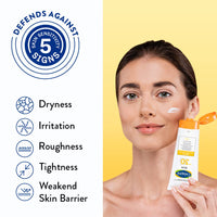 Cetaphil Sun Spf 30 Sunscreen Gel, White, Hydrate & Nourish With Chemical Free Sun Protection,100 ml