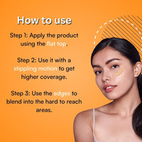 Type beauty inc BRUSH UP ON SCIENCECONCEALER BRUSH (Orange)