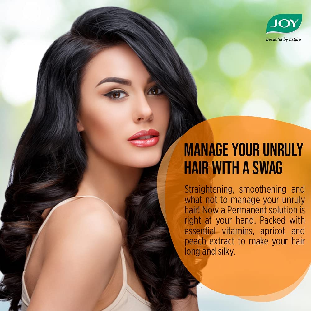 Joy Hair Fruits Long & Silky Conditioning Shampoo Enriched with Apricot & Peach, 650 ml