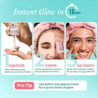 The Pink Foundry Pore Refining & Soothing Clay Mask with Cica | Deeply Cleanses Skin, Increases Hydration & Absorbs Extra Oil from Skin 100g
