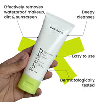 FAE Beauty Makeup Removing Cleansing Balm | Removes All Makeup In One Wash | Gentle & Effective, Fragrance Free Cleanser | Dermatologically Tested For All Skin Types | Vegan