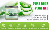 Organic Netra Pure Aloe Vera Gel- 200 Gm and Organic Netra Pure Flaxseed Gel 200g
