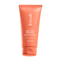 Foxtale Vitamin C Super Glow Face Wash with Papaya enzyme | Reduces Tan | Boosts Glow | Gently Exfoliates & Brightens Skin | Reduces Pigmentation | Face Wash for Men & Women- 150ml
