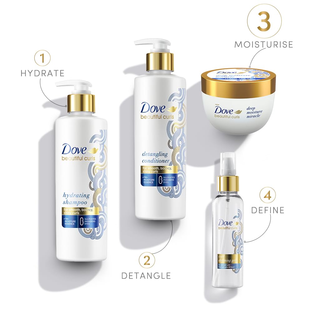 Dove Beautiful Curls Deep Moisture Miracle Hair Mask 300 ml