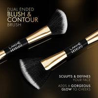 Lakmé Absolute Makeup Master Tools - Dual Ended Blush And Contour Brush