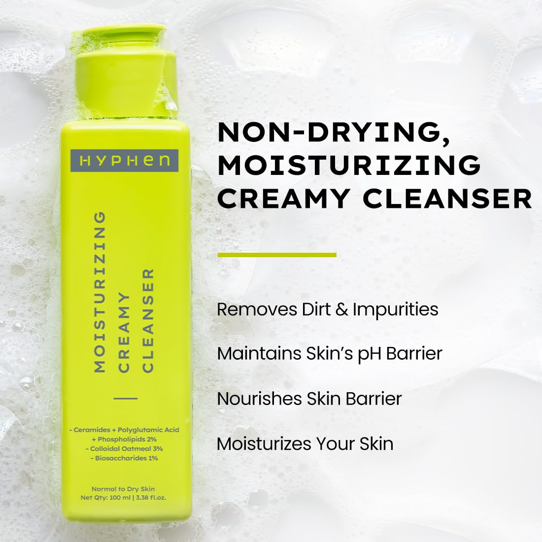 Hyphen CSMS Normal to dry Skin Combo for Women and Men | Hyphen | Skincare Routine | Value Pack