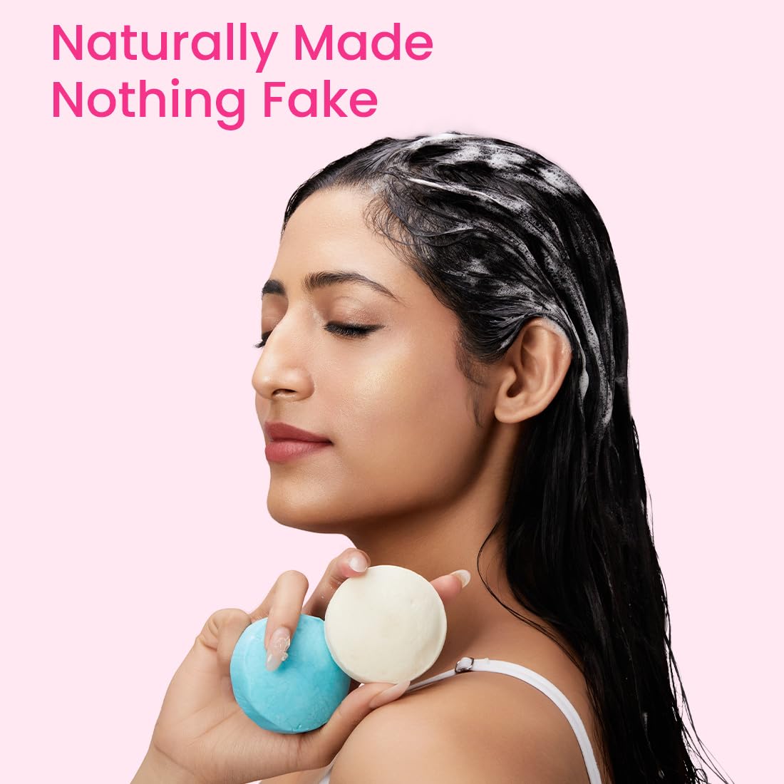 Earth Rhythm Silk Protein Shampoo Bars for Soft & Silky Hair, Sulphate & Paraben Free, Plastic Free (Tin Packaging) 80g