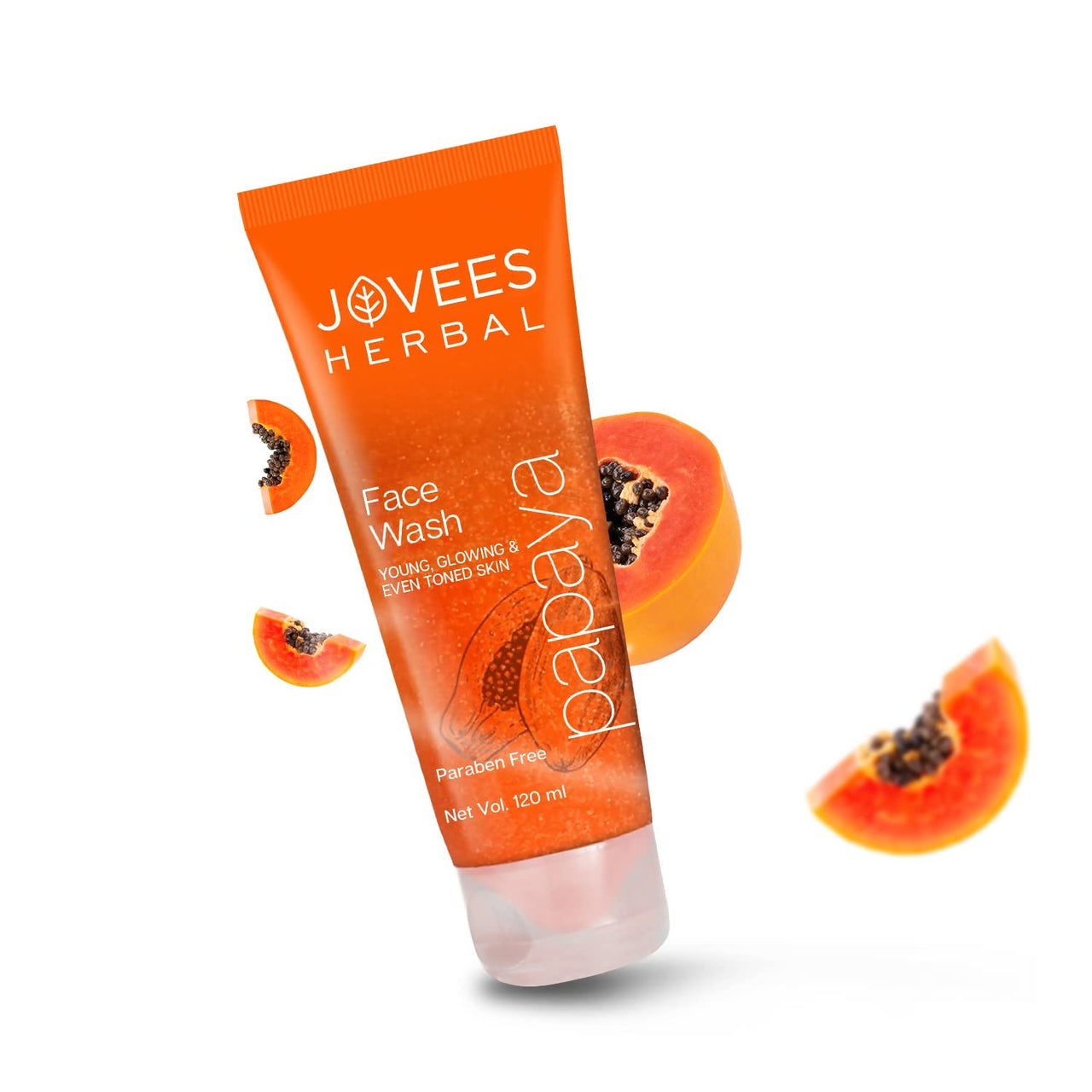Jovees Herbal Orange Peel Soap (100g) + Henna & Ginseng Anti Hair Loss Shampoo (300ml) + Shea butter Moisturiser (100g) + Papaya Face wash (120ml) Set Of 4