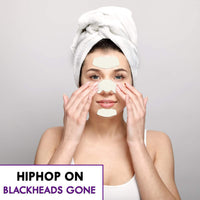 Hip Hop, Hiphop Skincare Cleansing Charcoal Forehead Nose And Chin Strips For Blackhead Removal And Pore Cleansing Total Strips, Aloe Vera, 6 Count