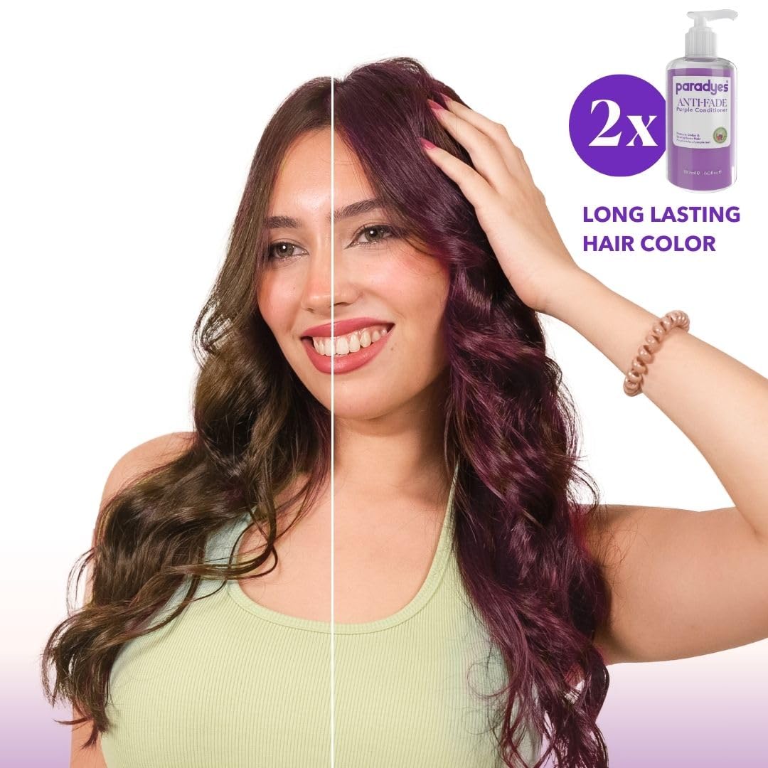 paradyes Anti Fade Purple Fresh Conditioner For All Hair Type,1 Count