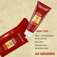 Mancode Power Glow Skin Glowing Cream with Kojic Acid, Glycolic Acid & Alpha Arbutin | Brightening & Hydrating Formula for Men | Reduces Dark Spots & Uneven Skin Tone | 50ml