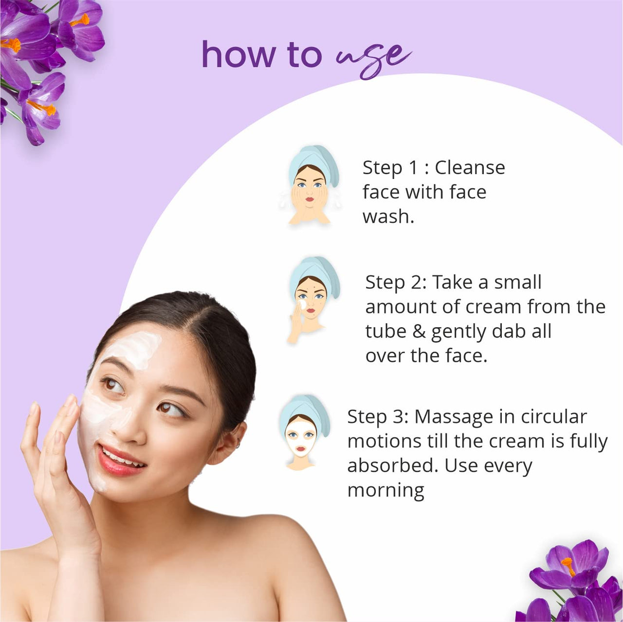 Globus Naturals Kumkumadi Skin Lightening Face Care Combo, Set of 2, Face Cream & Face Serum