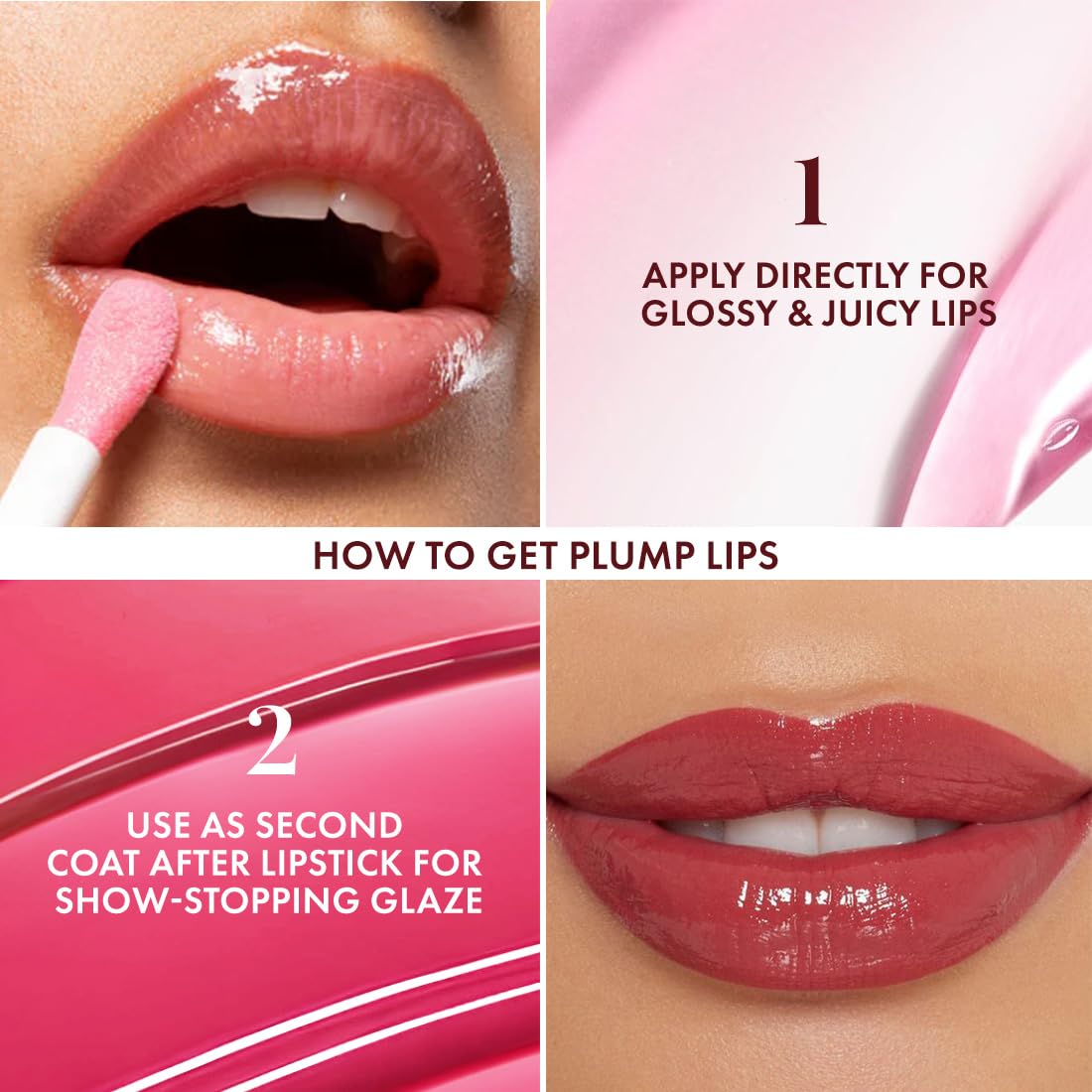 mCaffeine Shades Hydra Gloss Tinted Lip & Cheek Oil | Intense Hydration,Non-sticky & Plumps Lips | Infused with Squalane & Rich Oil Blend | Juicy, Glazed Lips with Natural Tint | Lipstick for Women | 5 ml - Cherry Glaze