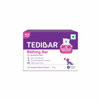 Tedibar Rich Moisturising Baby Body Wash 250ml with Skin Friendly PH | 100% Soap & Alkali Free With Tedibar Moisturising Baby Bathing Bar 75g(Pack of 1) with Skin Friendly PH- By Torrent Pharma