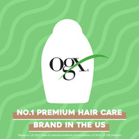 OGX Ever Straightening + Brazilian Keratin Therapy Hair-Smoothing Conditioner With Coconut Oil, Cocoa Butter & Avocado Oil, Paraben-Free, Sulfate-Free Surfactants, 385 Millilitre
