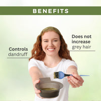 Vegetal Certified Organic and Herbal Henna Powder, for Natural Hair Coloring, Protects hair Damage from Chemical Hair Color - 100g
