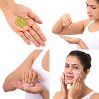 Brillare Neem Face Wash for Acne & Pimples, with Bergamot for Clear Skin, 100% Natural Powder Facewash for Acne Prone Skin, Pimples & Blemishes, 15g