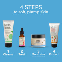 CITTA Ceramides & White Tea Moisturizer for Men & Women | Hydrating Face Moisturizer with Niacinamide for Dry Skin | Daily Use for All Skin Types | Power Blend of Ceramides & White Tea | 50 gm