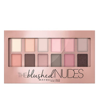 Maybelline New York The Blushed Nudes Palette Eyeshadow, 9g And Maybelline New York Hypercurl Mascara Washable, Black, 9.2ml, Matte & Shimmery Finish