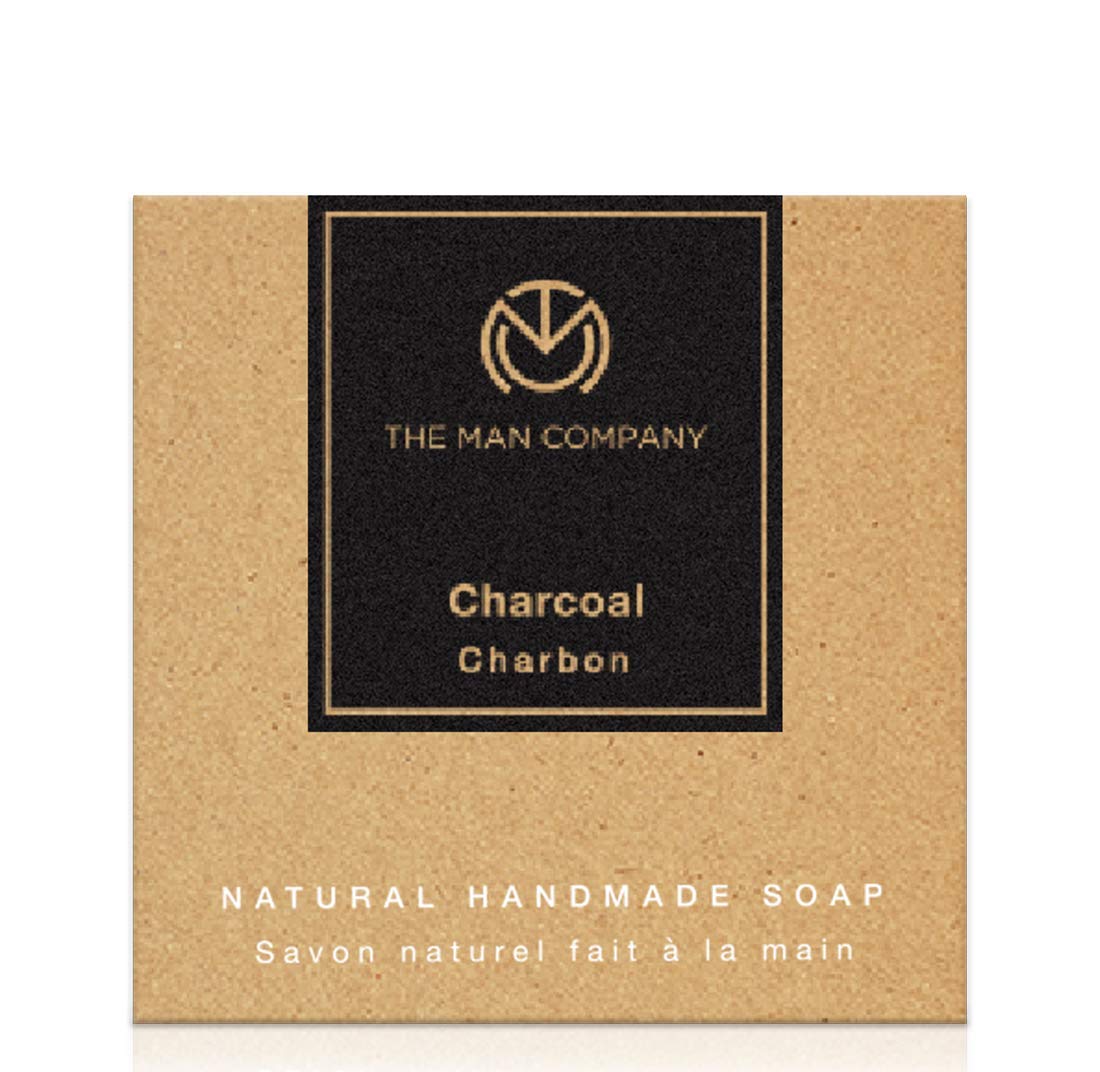 The Man Company Charcoal Face Care Kit with Charcoal Soap Bar, Face Wash, and Face Scrub for Men | Gift Set For Him