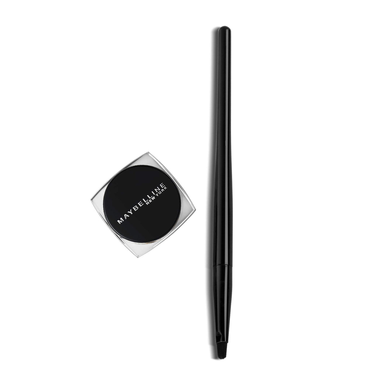 Maybelline New York Lasting Drama Gel Eyeliner,Blackest Black, 2.5g & Maybelline New York's Define & Blend Brow Pencil Natural Brown, 0.16g