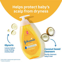 Johnson's Baby Skincare Wipes With Lid, 72s Twin Pack & Johnson's Baby No More Tears Shampoo 200ml