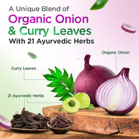 Kesh King Organic Onion Conditioner with Curry Leaves | Conditioner for Frizzy Hair, Reduces Hair Fall, Deep Nourishment & Hydration | Hair Conditioner for Dry, Damaged Hair- 200ml, 1 Count