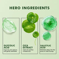 Conscious Chemist® Salicylic Acid Face Wash | 100ml | Face Wash for Oily & Acne Prone Skin for Women & Men, Glycolic Acid & CICA Extract, For Glowing & Radiant Skin, Vegan & Cruelty Free - Flashfix