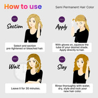 2.Oh! Italian- Caramel Brown Hair Color For Women & Men | Ammonia-Free DIY Semi Permanent Hair Color | Enriched with Argan Oil | Lasts upto 4-5 Washes