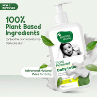 Mother Sparsh Plant Powered Natural Baby Lotion With Organic Shea Butter & Oatmeal Extract | For All Day Deep Hydration | 200ml