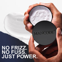 Mancode Beard Softener Cream - 100gm | for Frizzy Rough Dry Mustache and Beard | Long Lasting Moisturization & Nourishement | Mooch Beard Perfect Styling Cream | Argan Almond Walnut Oil Shea Butter Proteins and Vitamins Enriched | No Paraben No Sulfate (P
