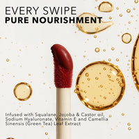 SIMPLYNAM Satin Soft Lip Crème – Perfect Nude | 1 Swipe Full Coverage | Hydrating, Creamy Matte Finish | 16 Hour Stay | Transfer-Proof & Smudge-Proof | Infused with Peptides & Squalane | Vegan