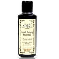 Herbigiri Herbal Amla and Bhringraj Shampoo Strengthens Hair Parabens Free Silicon Free Herbigiri Herbal Shampoo (210 ML)
