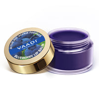 Vaadi Herbals Lip Balm, Blueberry, 10g
