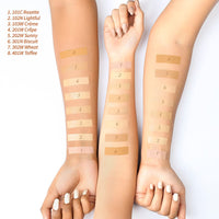 MyGlamm Super Serum Foundation - 201W Crepe, 33 Gm | Liquid Foundation With Hyaluronic Acid | 8 Hr+ Long Lasting & Hydrating Foundation With Spf 30 - Full, Matte, All Skin Type