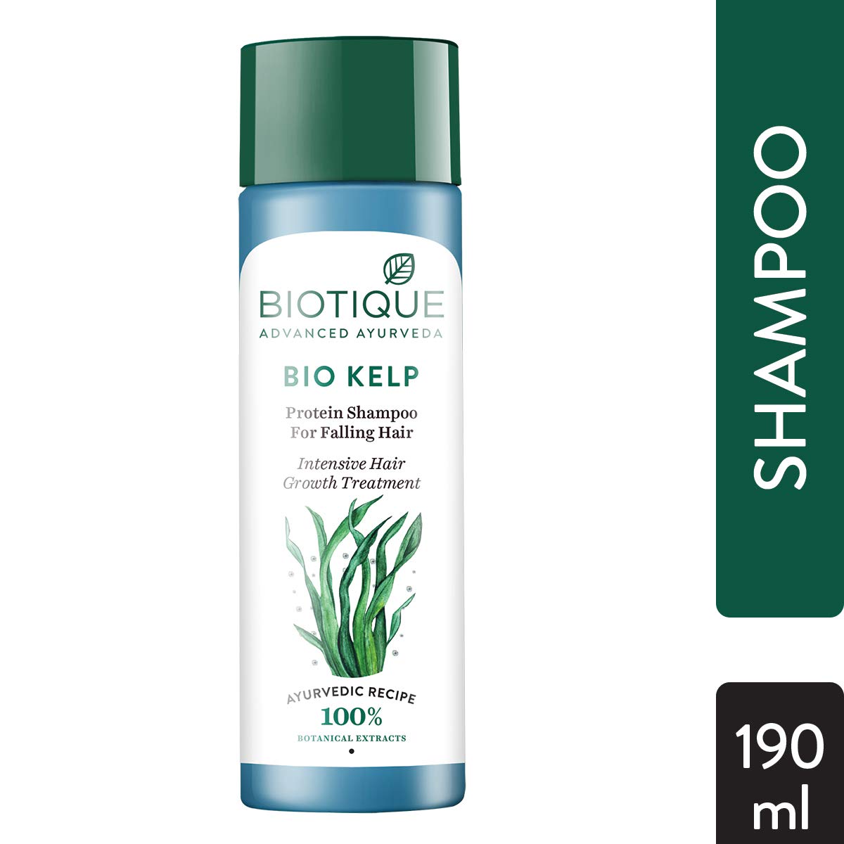 Biotique Bio Mountain Ebony Vitalizing Serum For Falling Hair Intensive Hair Growth Treatment, 120ML- Bio Kelp Fresh Growth Protein Shampoo, 190ml- Bio Bhringraj Fresh Growth Therapeutic Oil, 120ml