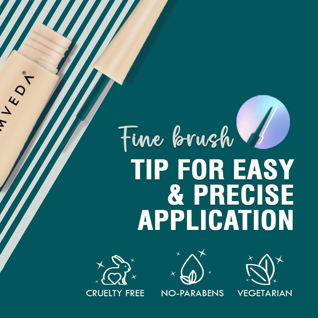 Glamveda Super Matte Liquid Eyeliner – Teal Green, Smudge-Proof, Waterproof, Quick Drying | 24-Hour Long Stay | Smooth Application | Bold, Clean, Smudge-Free Look