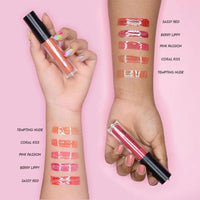 STARSTRUCK BY SUNNY LEONE Glossy Lip Tint For Women, Sassy Red | Glossy Lipstick, Non Sticky, Hydrating, Light Weight & Long Lasting | With Jojoba Oil & Shea Butter