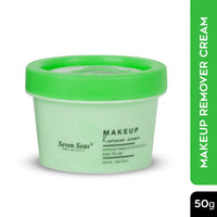 Seven Seas Green Tea Essence Makeup Remover Cleansing Balm | Cleanse Makeup, Removes Excess Oil & Dirt | For All Skin Type | Green Tea – 50 GM