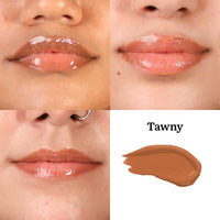 Tint Cosmetics 10ml Orange Nude Lipgloss, Non Sticky, Hydrating, Light Weight, Long Lasting, High Shine & Soft Natural Liquid Lip Gloss For Girls & Women (Tawny)